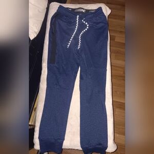 American Eagle Outfitters Navy Joggers with Drawstring